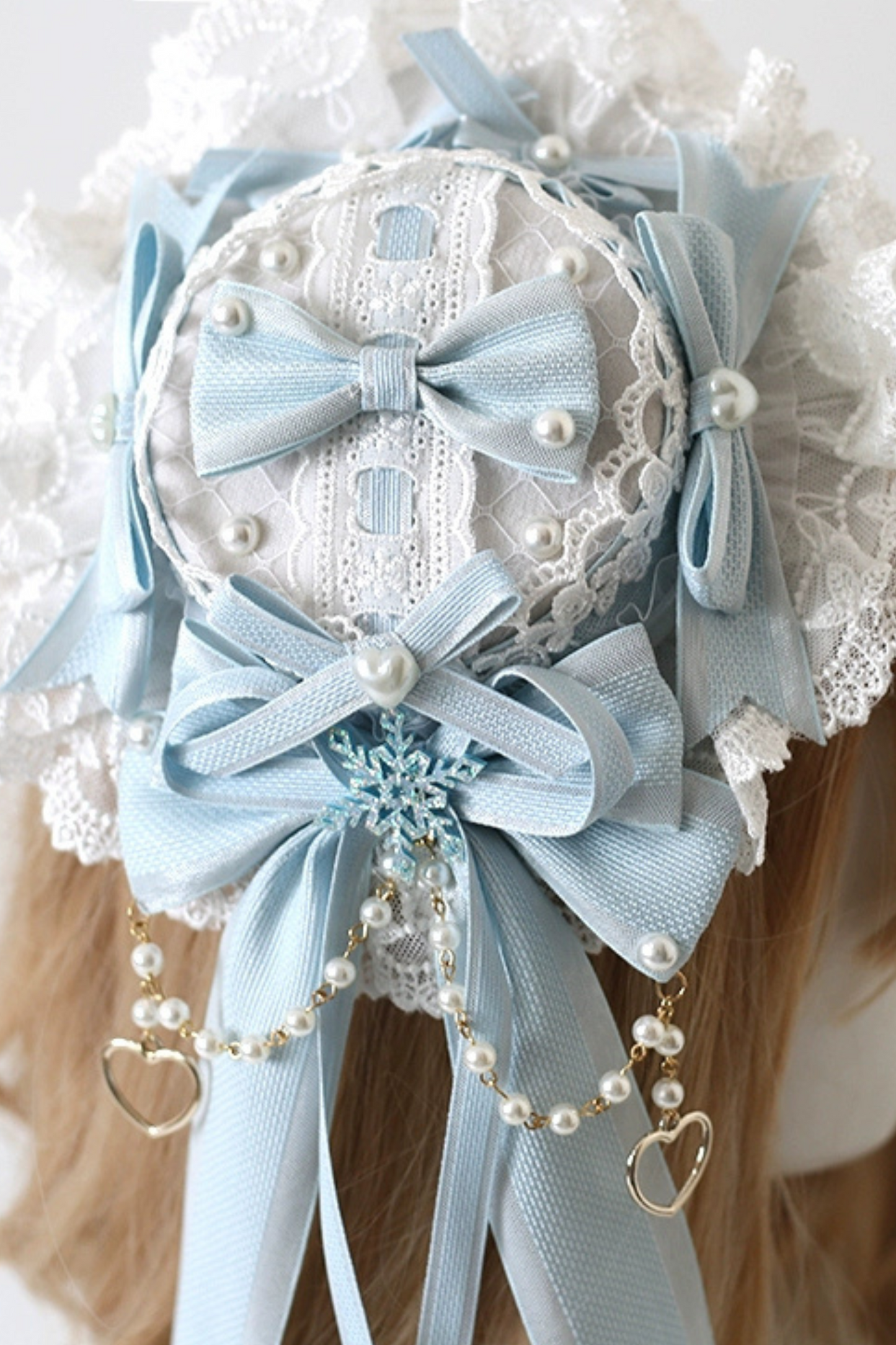 Light Blue Princess Lolita Accessories