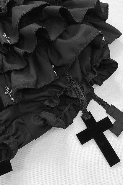 ゴシックフリルチュチュスカート