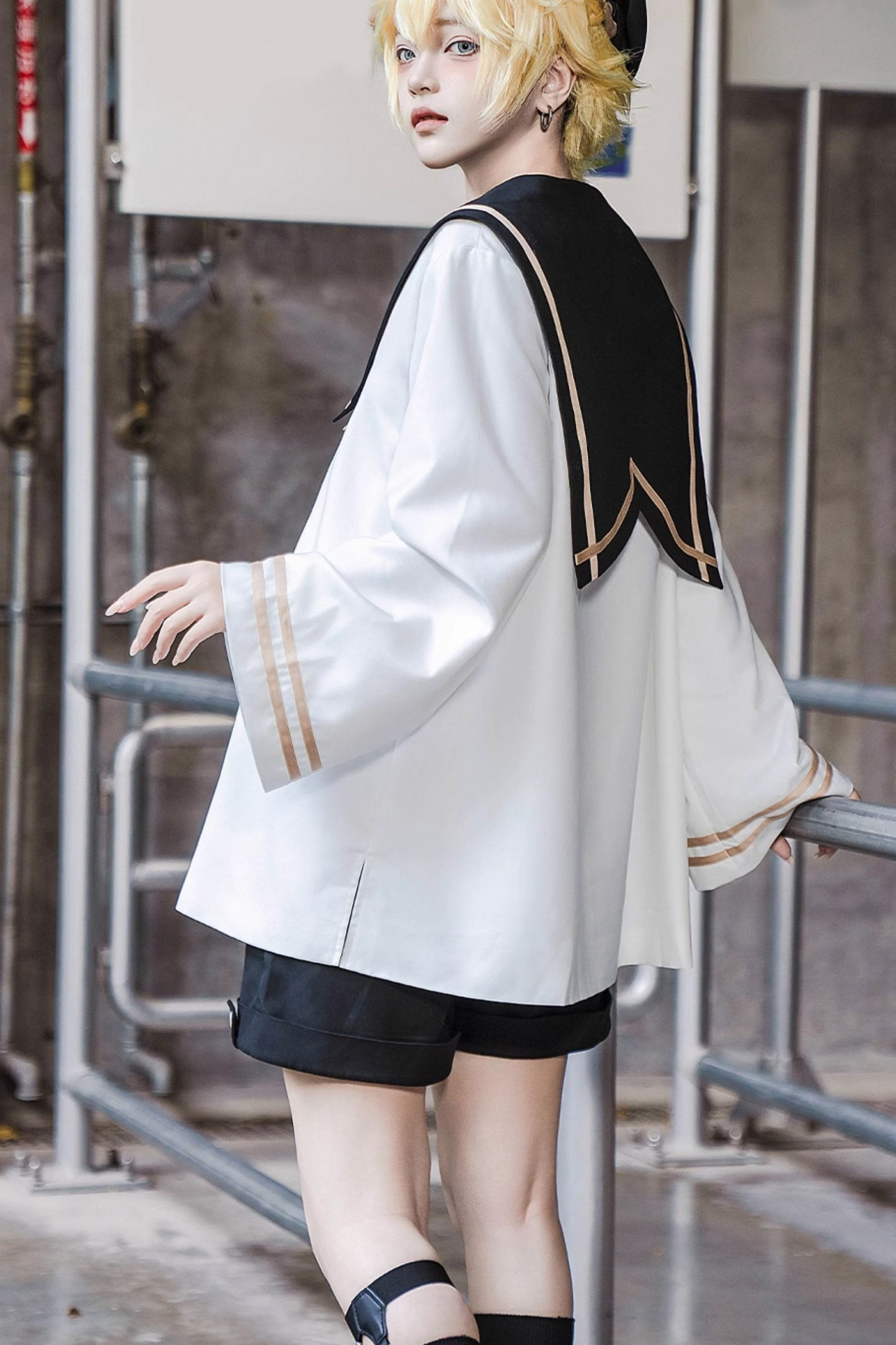 Prince Big Sailor Top + Pants + Beret + Tie + Socks