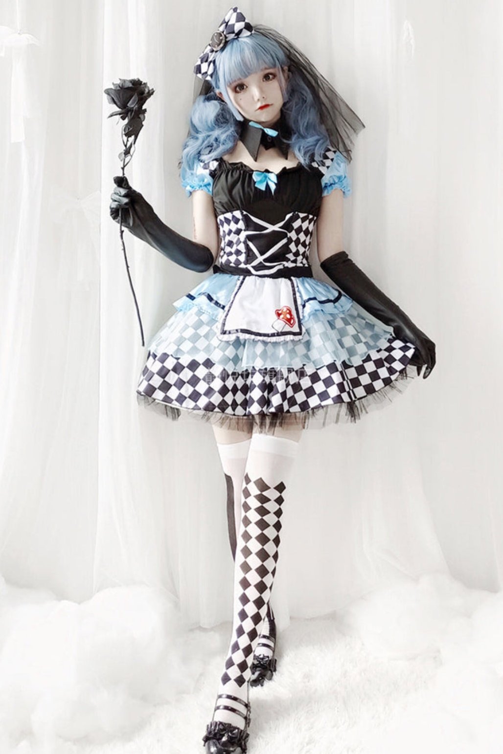 Alice Lolita Cosplay Costume Set