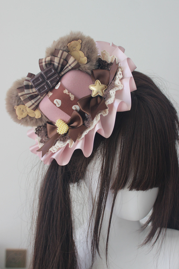 ストロベリーチョコレートロリータヘアアクセサリー