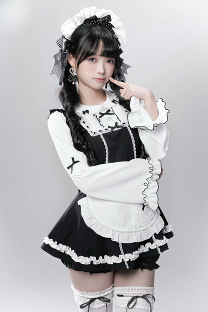 Sweet Maid Top + Panties + Apron
