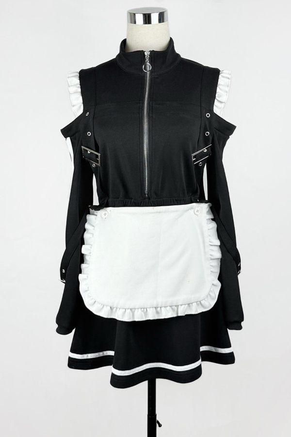 サブカルオフショルダードレス