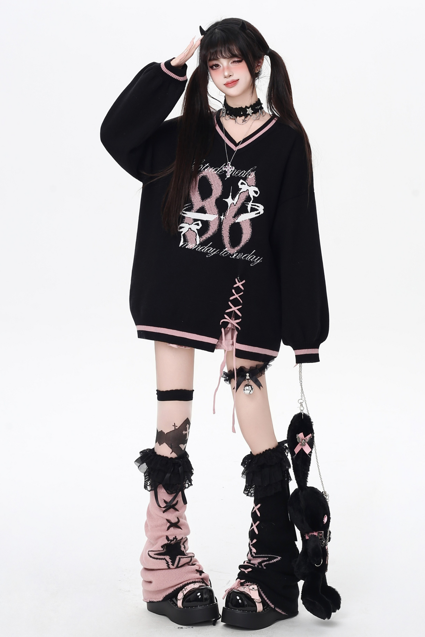 ナンバースウィートクールルーズセーター