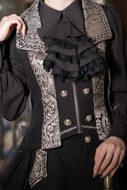 Dark Prince Lolita Jacket + Shirt + Pants + Vest