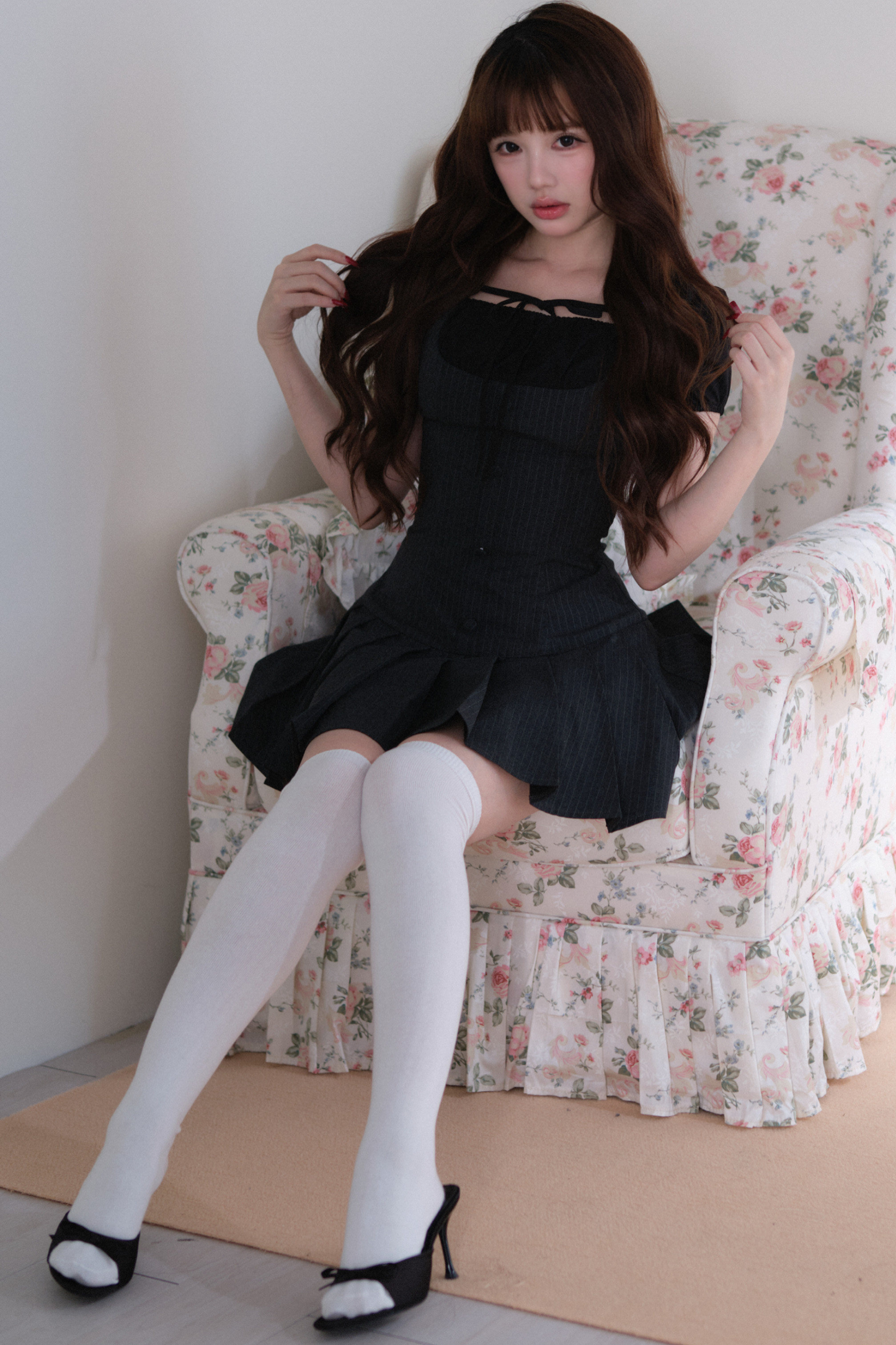 Robe à plis douce