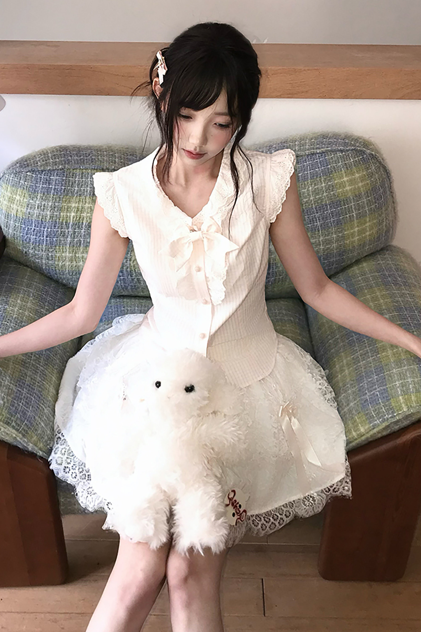 Flutter Sleeve Girly Top