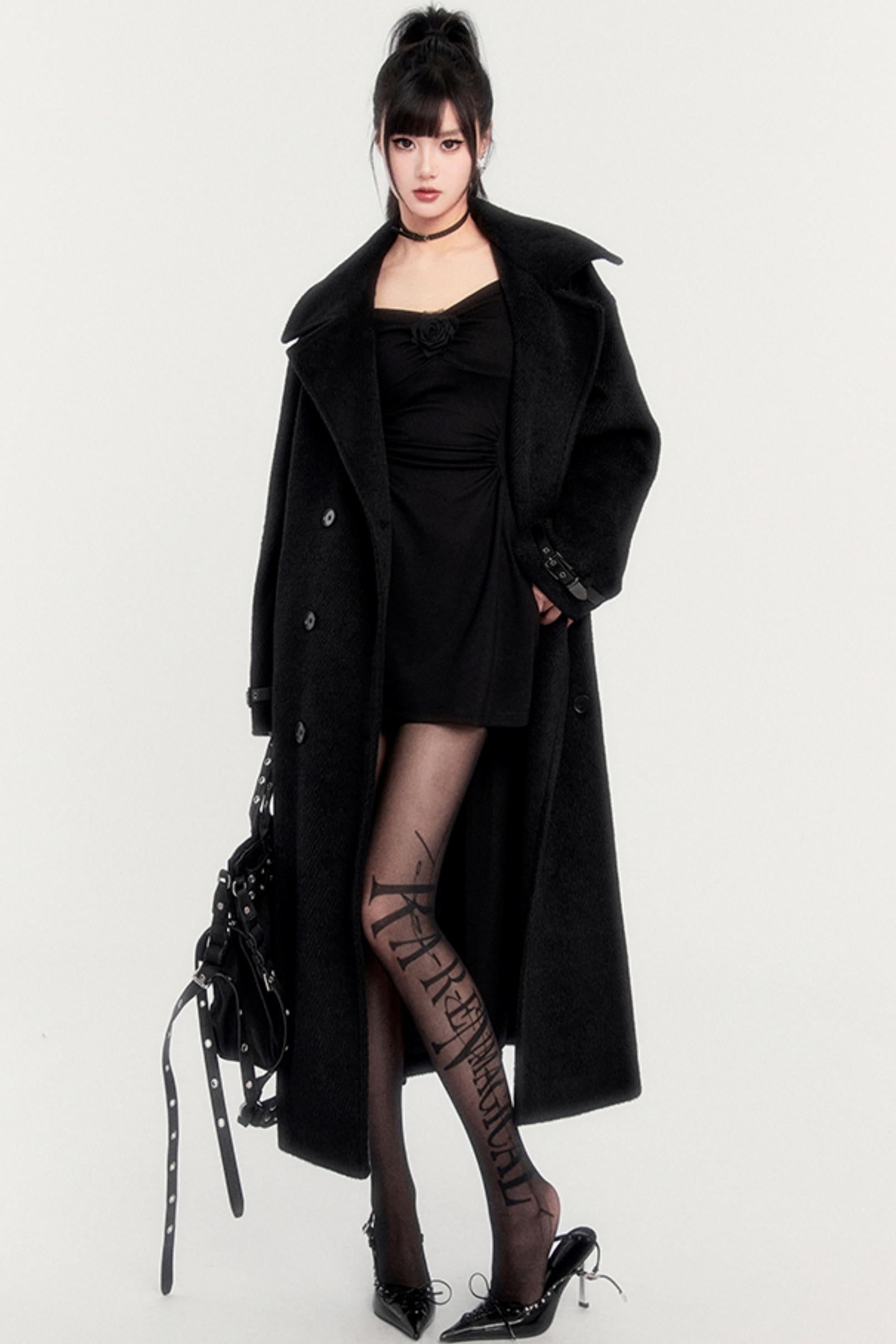 VINTAGE【ドネガルツイード】ベルテッド ダブルブレストコート VINTAGE【ドネガルツイード】ベルテッド ダブルブレストコート 1.jpg