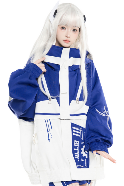 サイバーパンクテクノロジーサブカルチャージャージ