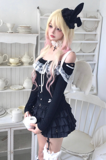 ダークエンジェルレーススプライストップス