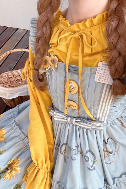 ひまわりドロップロリータセット