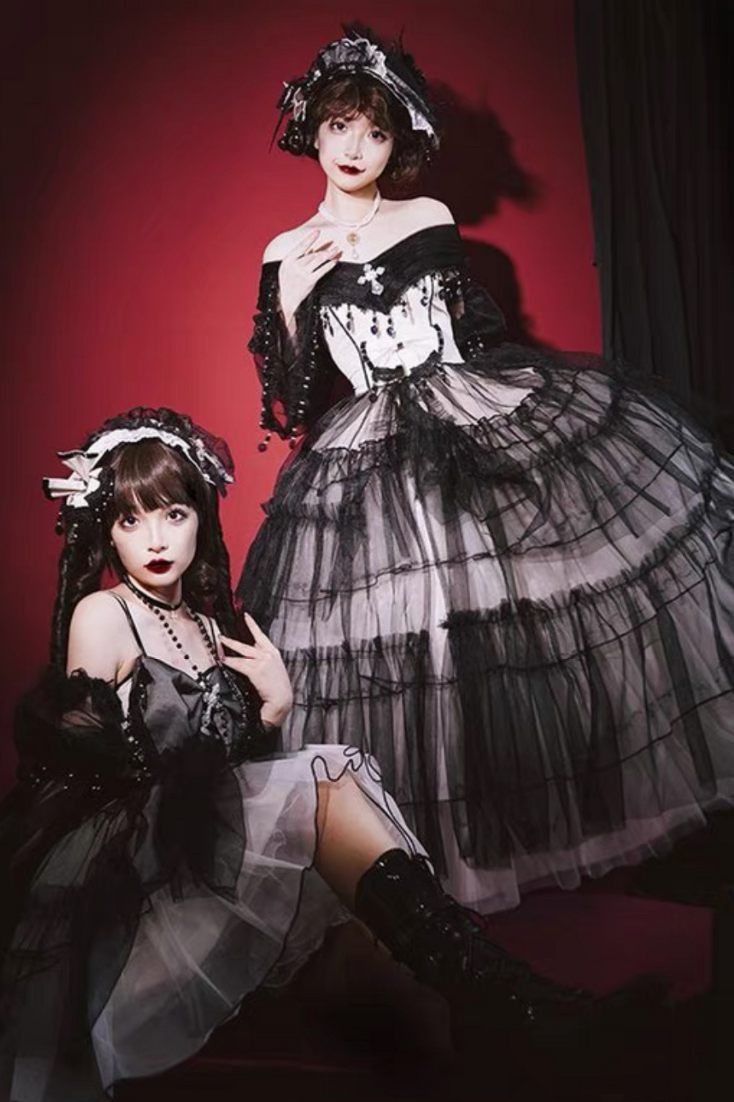 Gothic Mariage Rolly Ta Dress