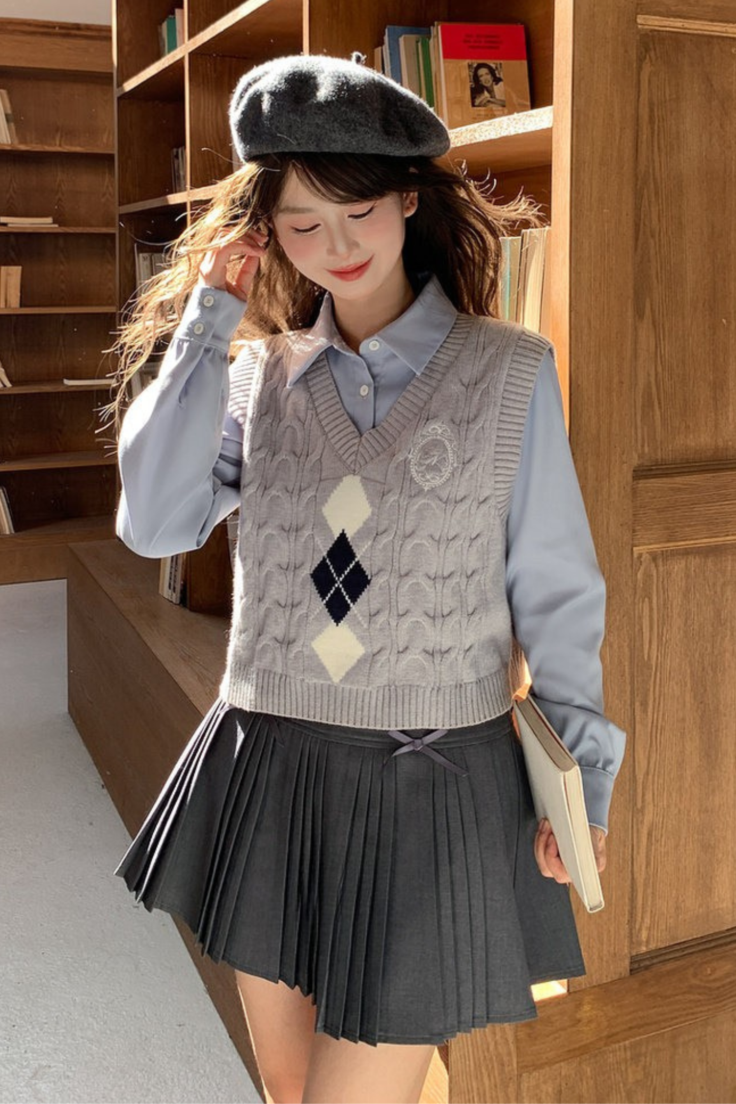 スイートリボンプリーツスカート