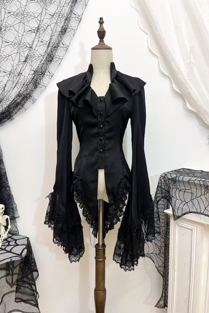 Butterfly Shadow Gothic Prince Outfit Top