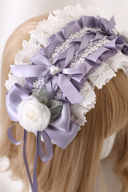 Purple Frill Princess Lolita Accessories