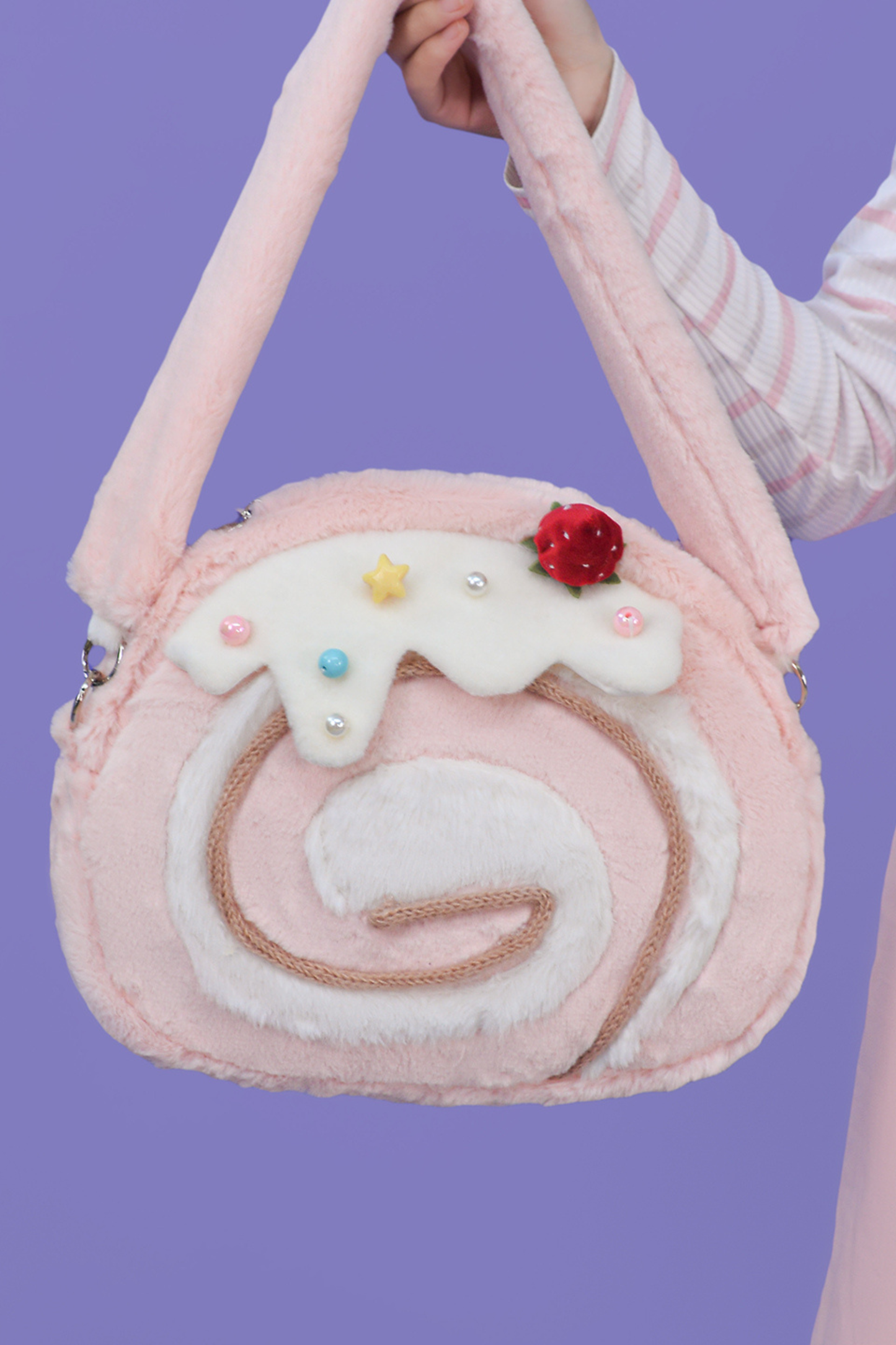 ロールケーキロリータクロスボディバッグ