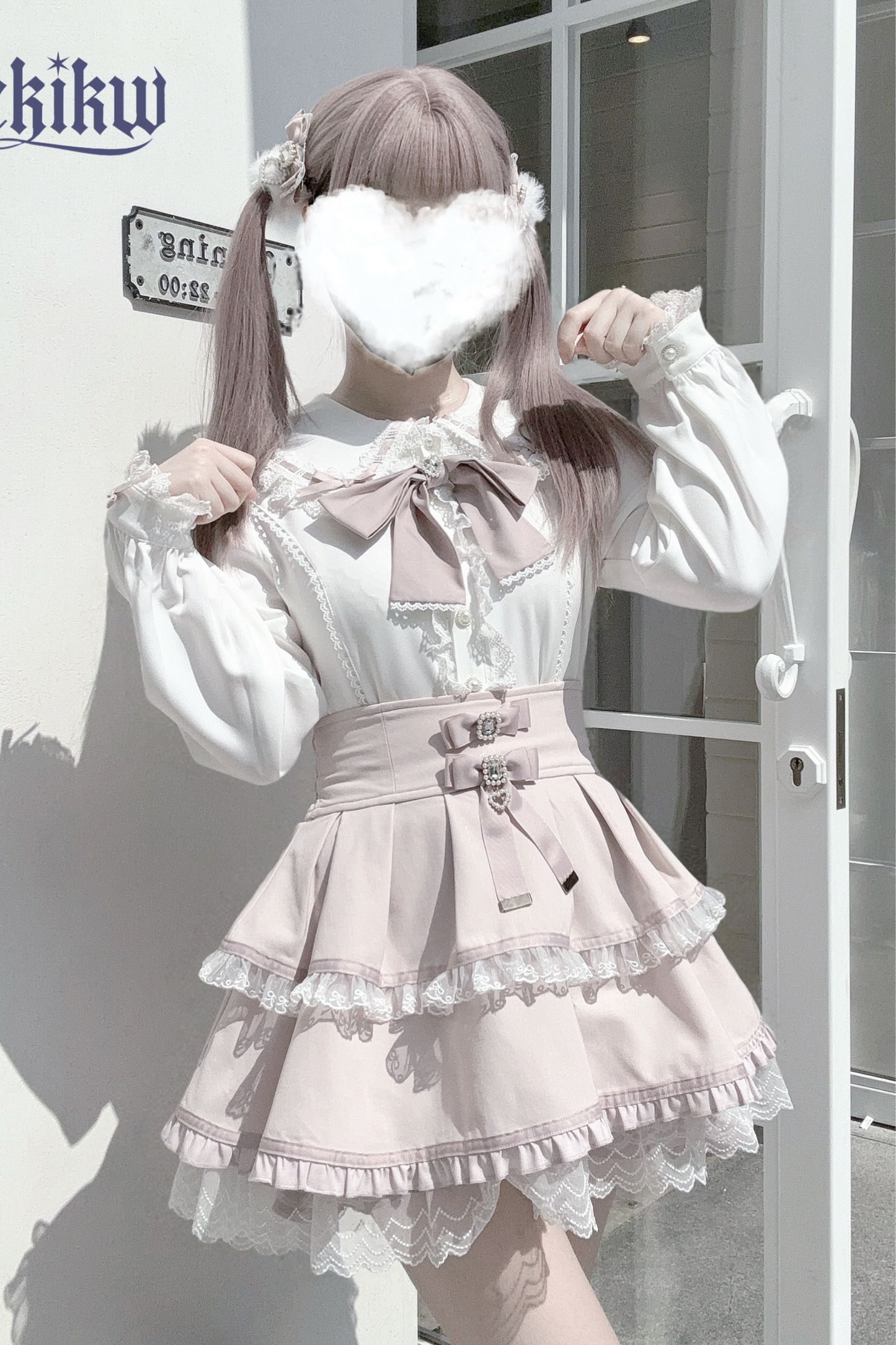 うさ耳カラーシャツ