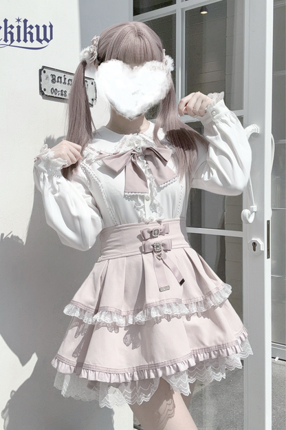 うさ耳カラーシャツ