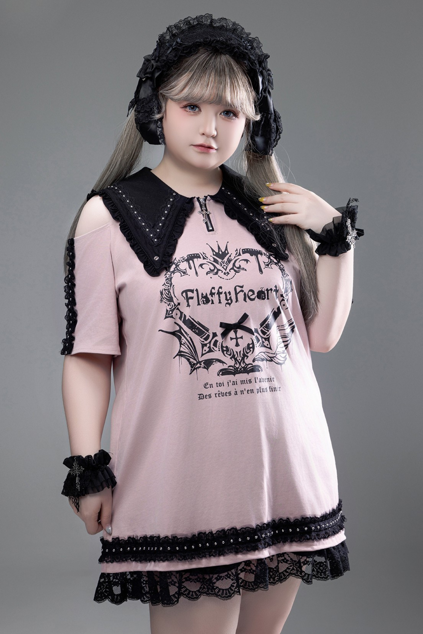 Witch Apprentice Subculture T-shirt Dress + Suspender Apron
