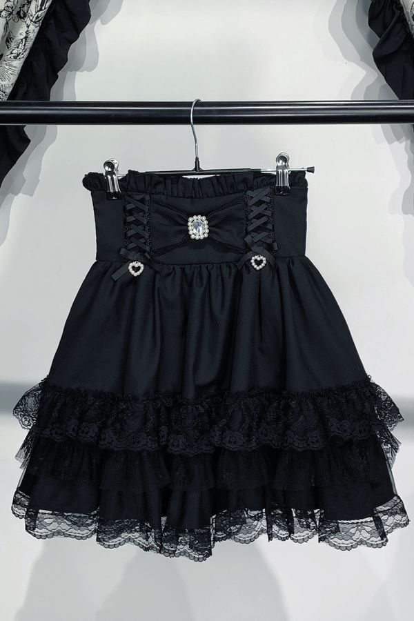 Lace Ribbon Skirt