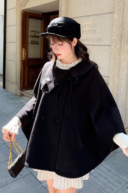 キャットドールカラーリボンマント