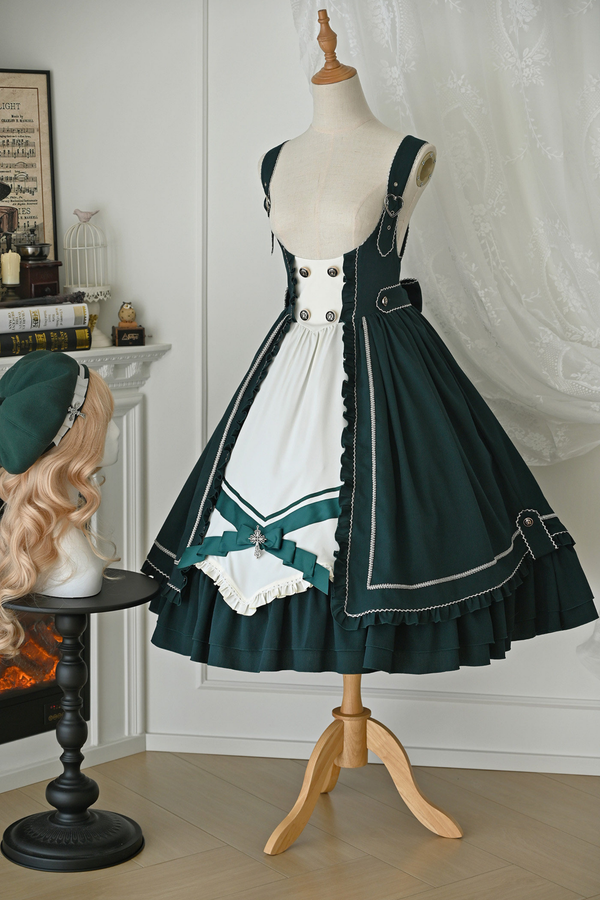 スターアカデミードレス+ケープ+シャツ+ハット+カチューシャ