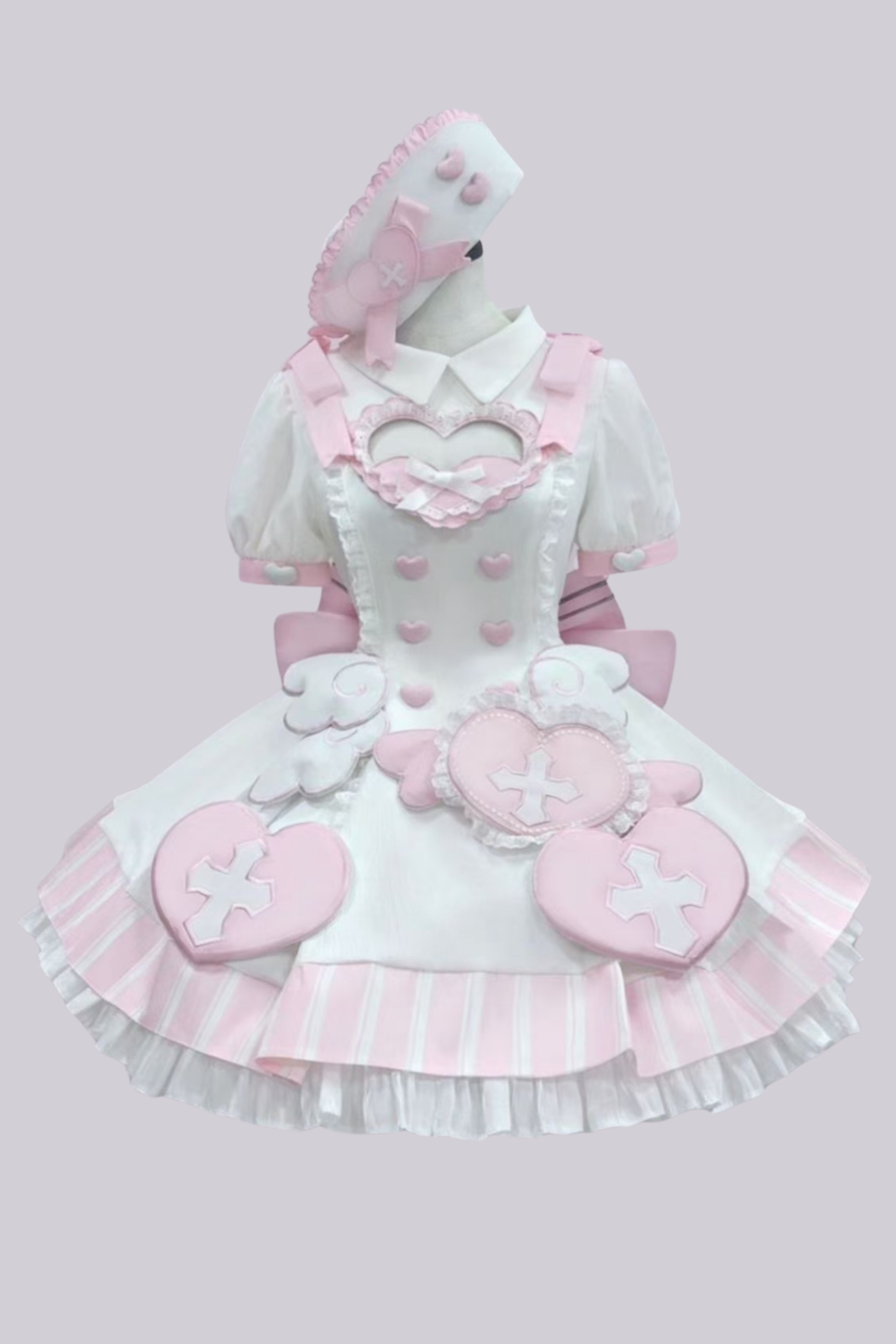 【実物】コスプレフルセット♡天使パンティ衣装フルセット Amazon.co.jp: [KANKUXS] フルセット 衣装 フェイタル