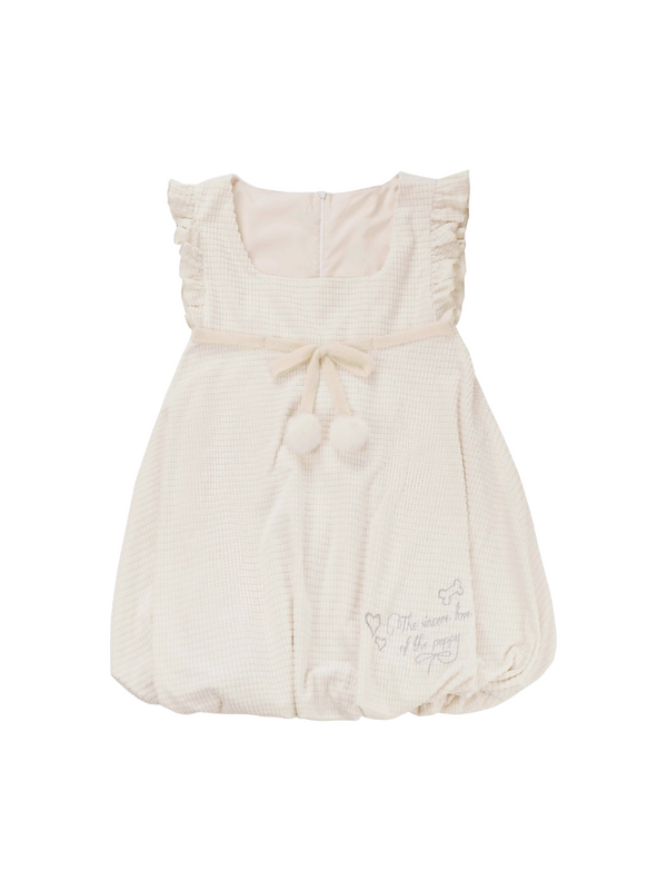 ピュア３Dドッグ耳ニットジャケットバルーンベストスカートスペシャルセット