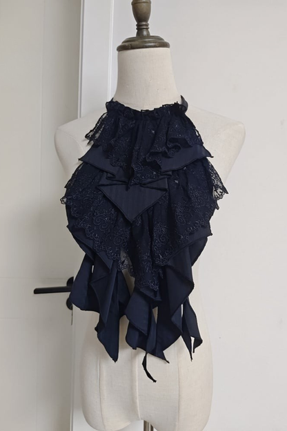 【12月29日予約締切】ダークゴシックエレガントレースフリルジャボ