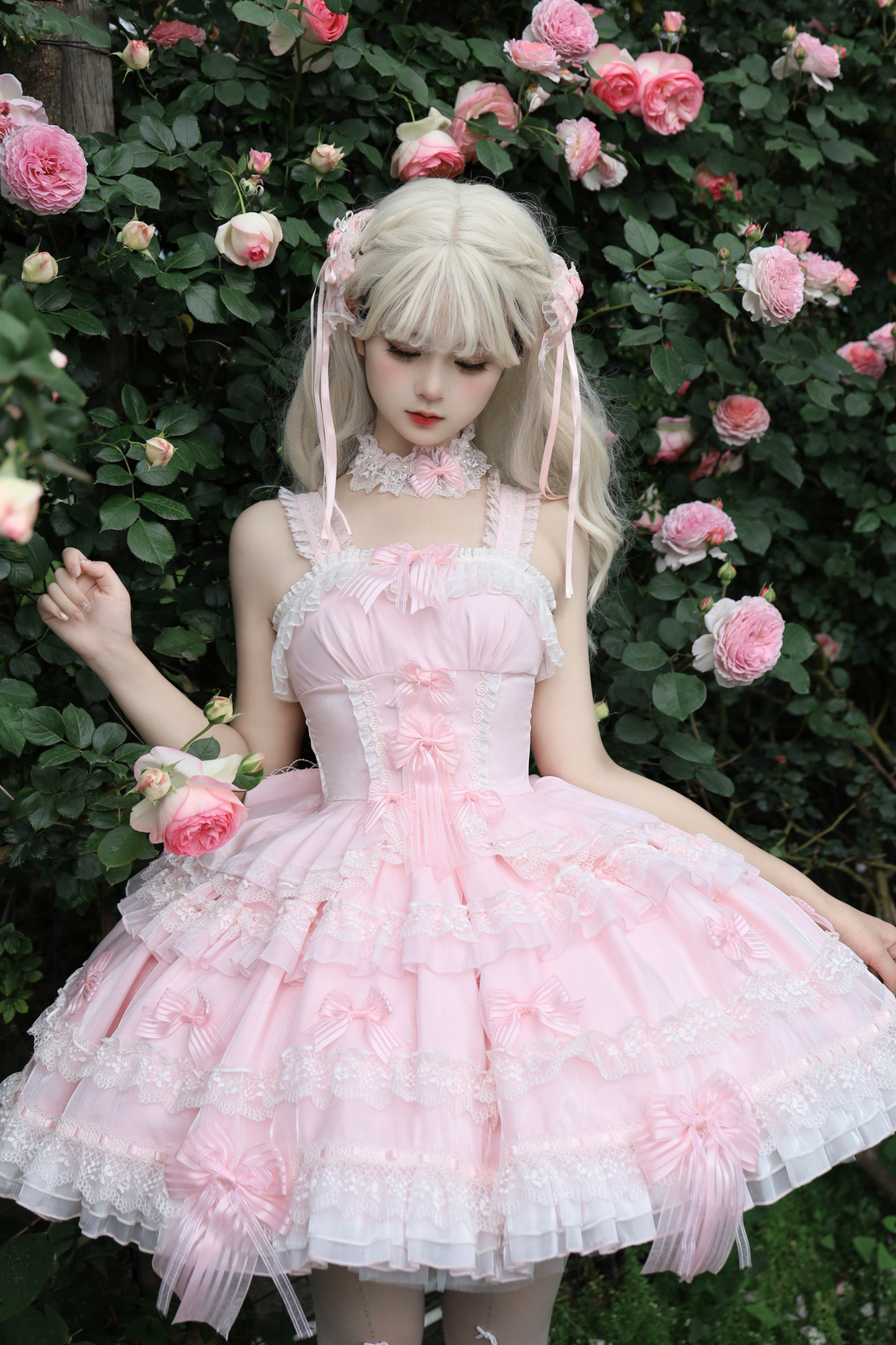 ロリキャットラブプリンセスジャンパースカート+インナートップス