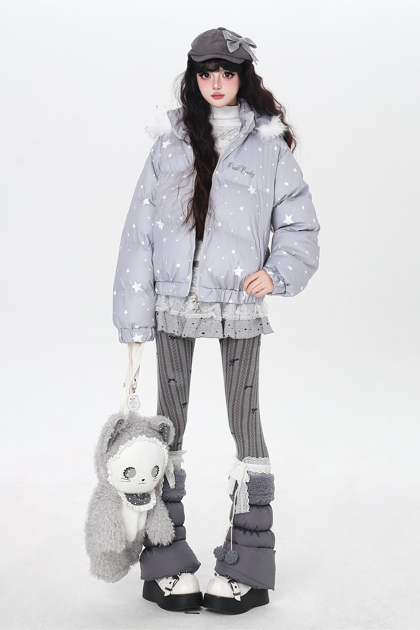 Star Design Down Jacket