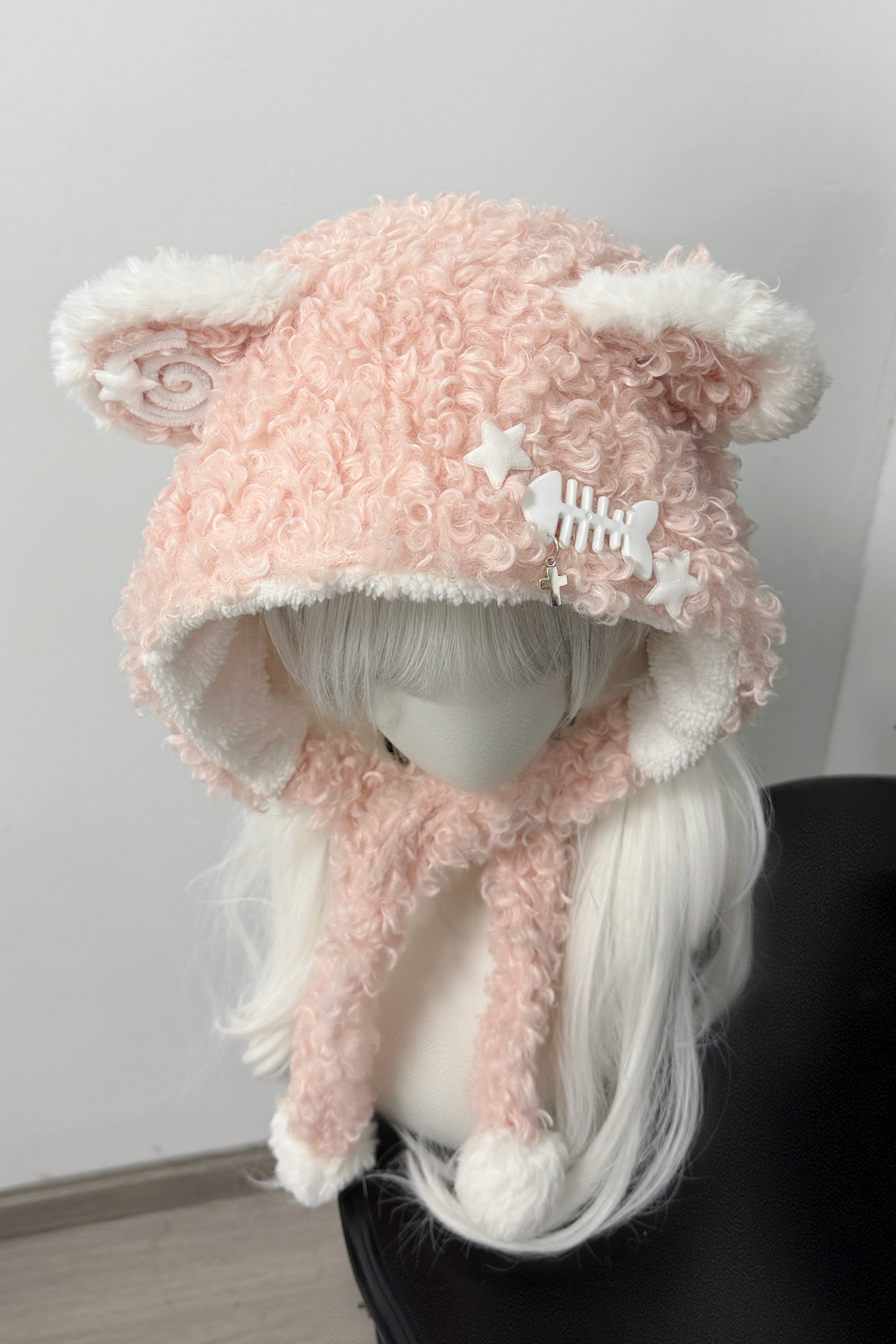 Snow Bear Fur Hat