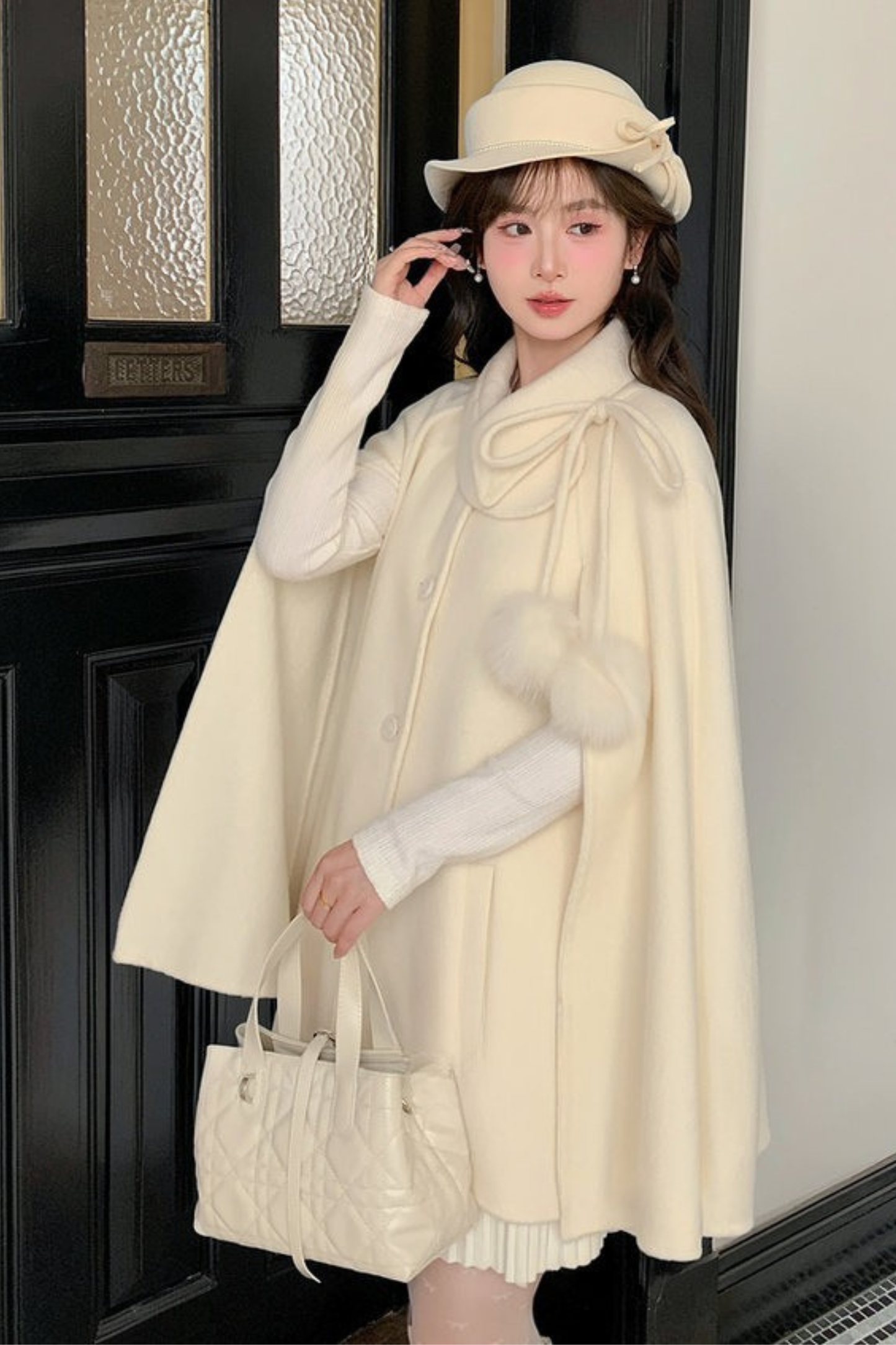 ガールスタイルケープコート