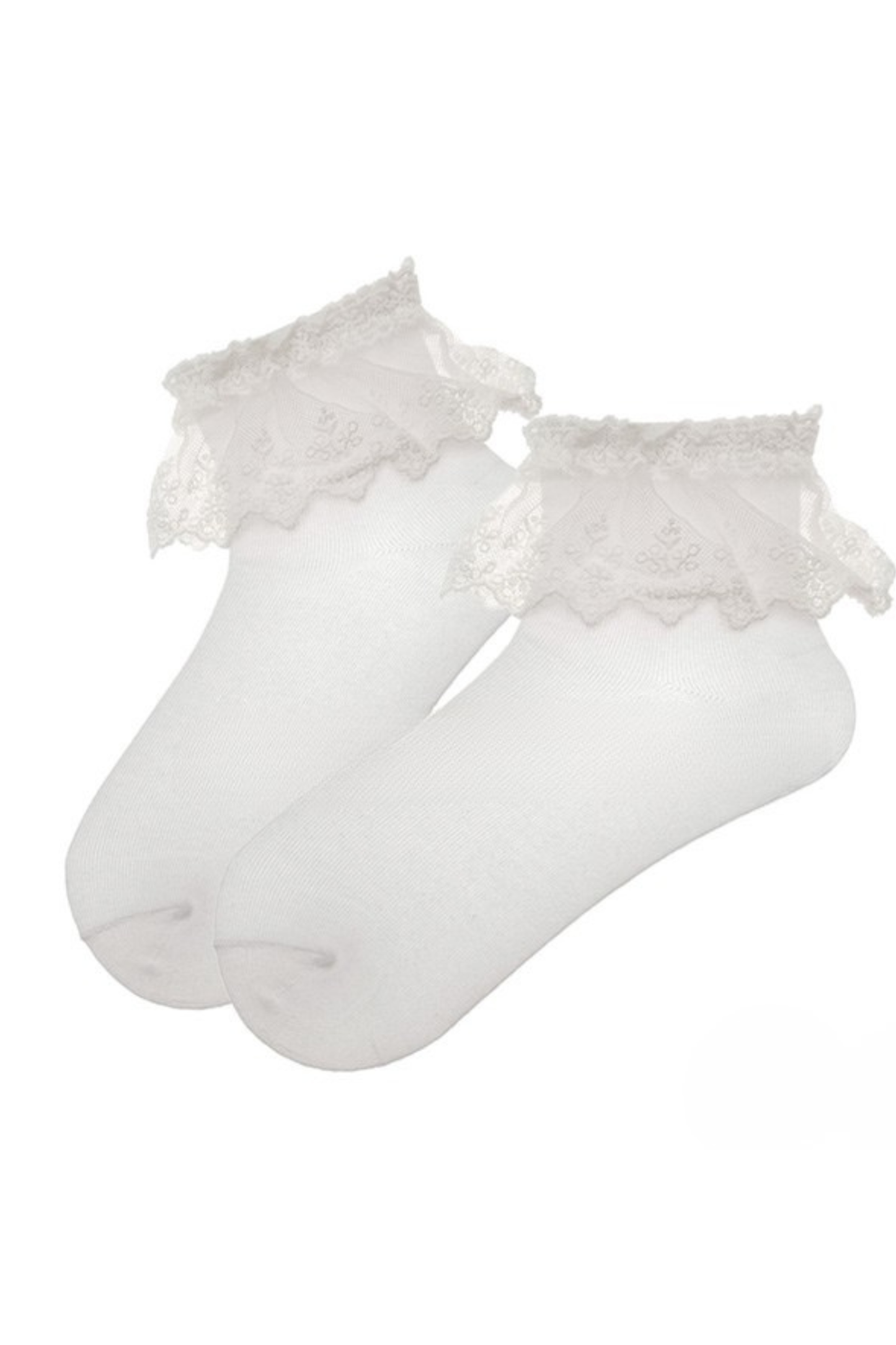 レーストリミッドコットンソックス