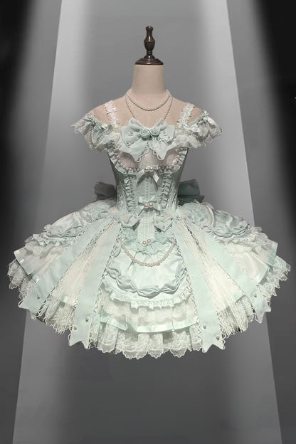 [Order Deadline: October 3] Pearl Rose Ballet Style Pure Elegant Dress