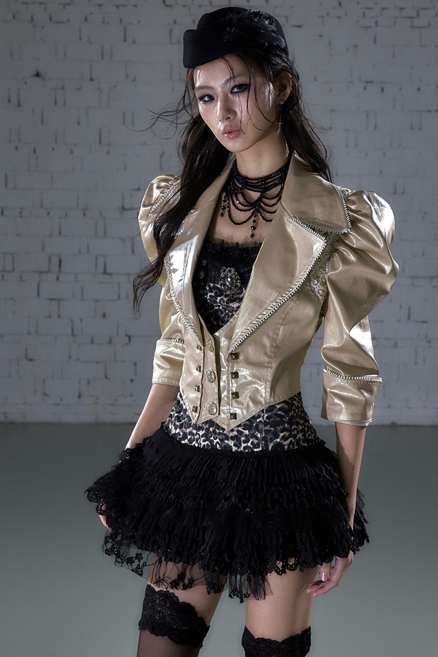 Punk-Night-Lederjacke