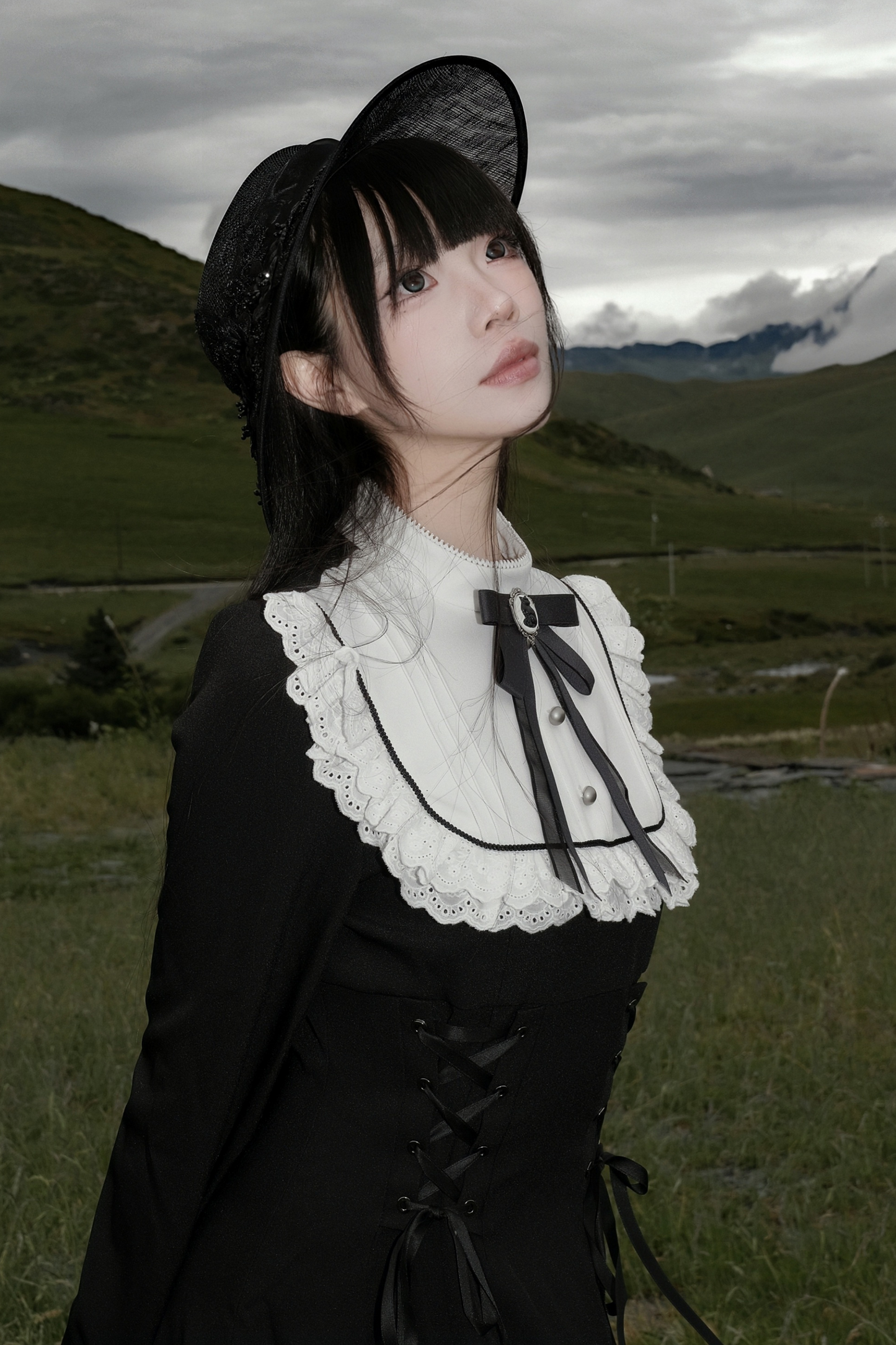 フランスレトロガールドレス