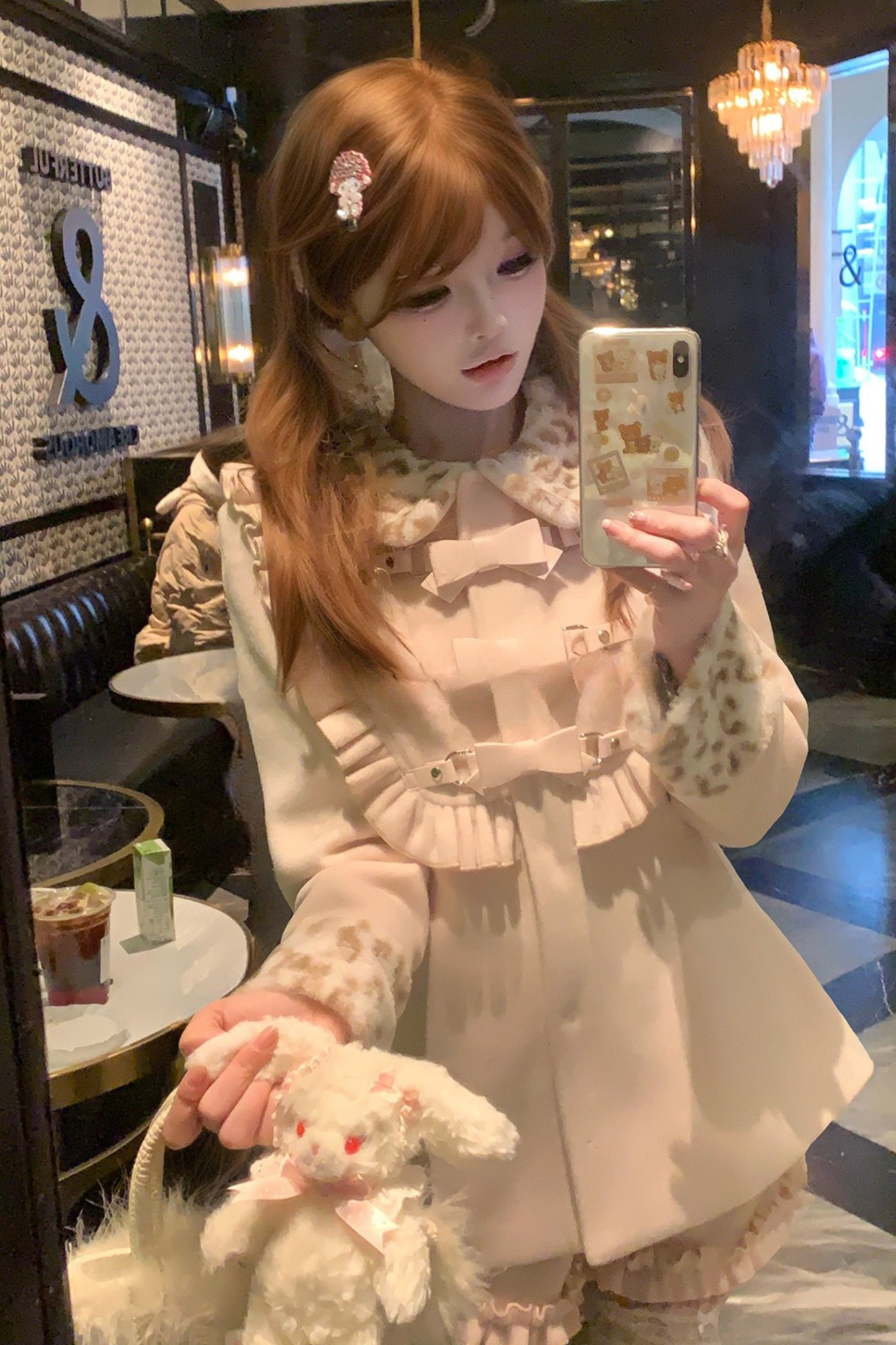 フリルドールガーリーコート