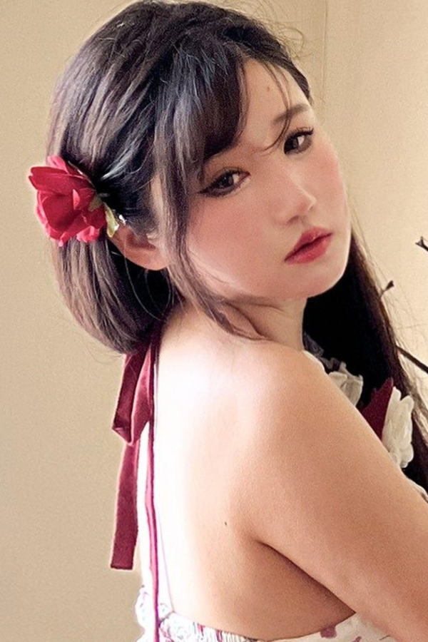 ロマンティックスイートロマンローズドレス+ヘアアクセサリー