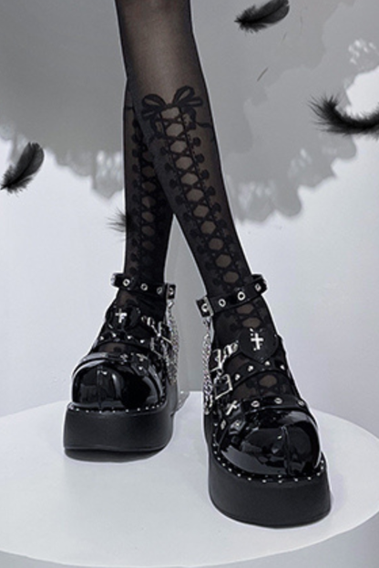 パンクスタイルクールY2Kシューズ