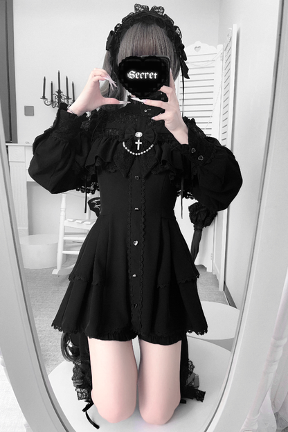 クロスバインディングスピリットドレス+ショートパンツ