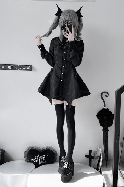 Witch Lace Dark Dress