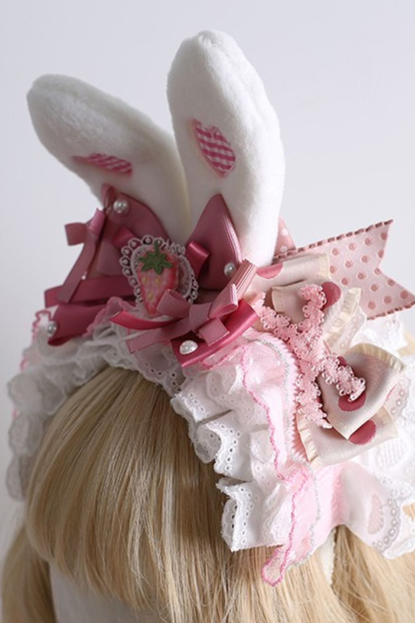 Strawberry Cake Bunny Lolita Accessories