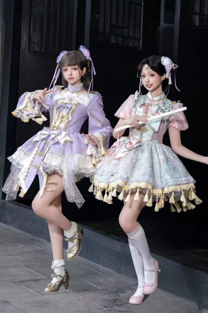 【予約商品】チャイナドリームアイドルステージロリータドレスセット