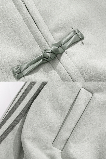 China Buckle Zipper Jacket