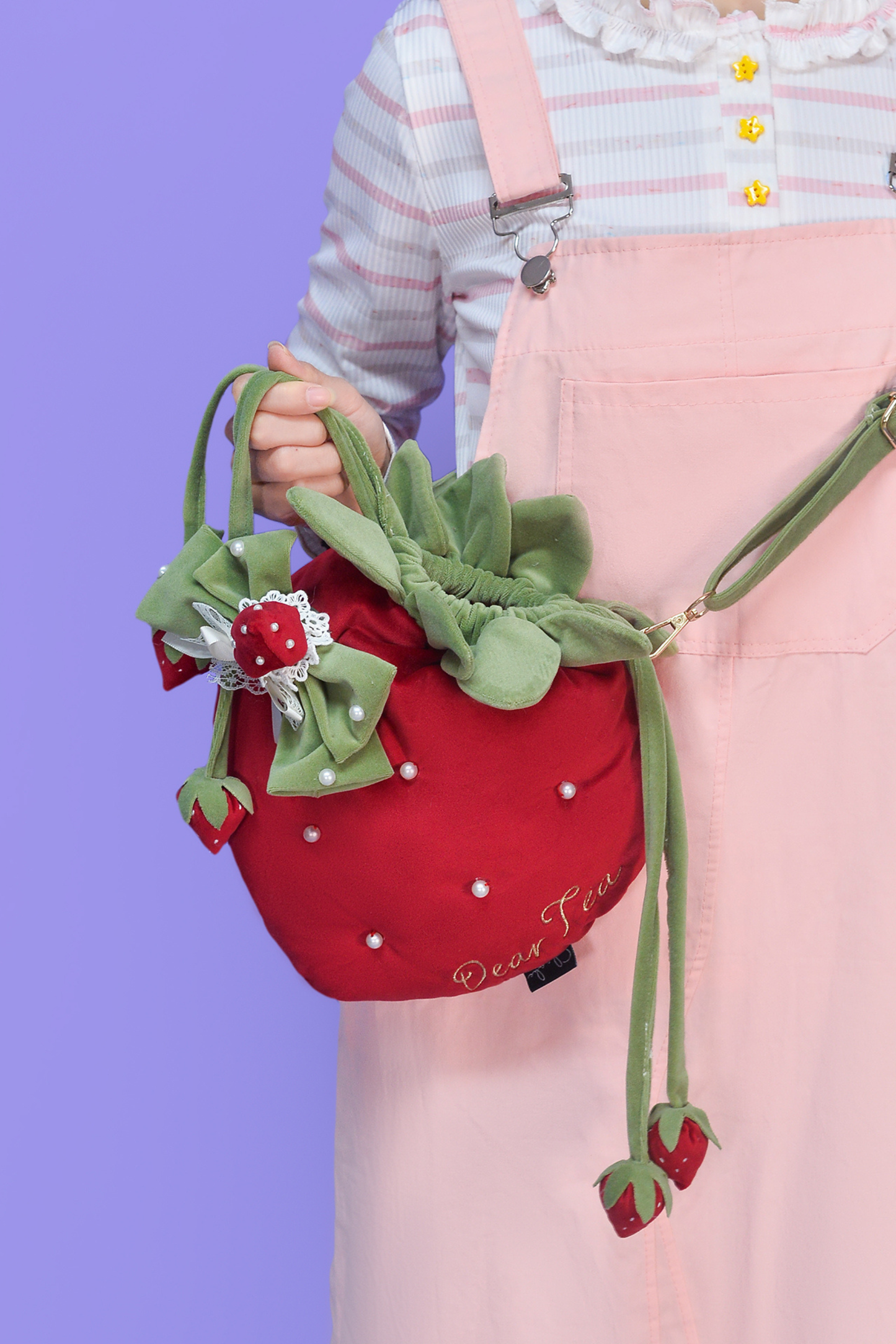 Strawberry Plush Lolita Bag