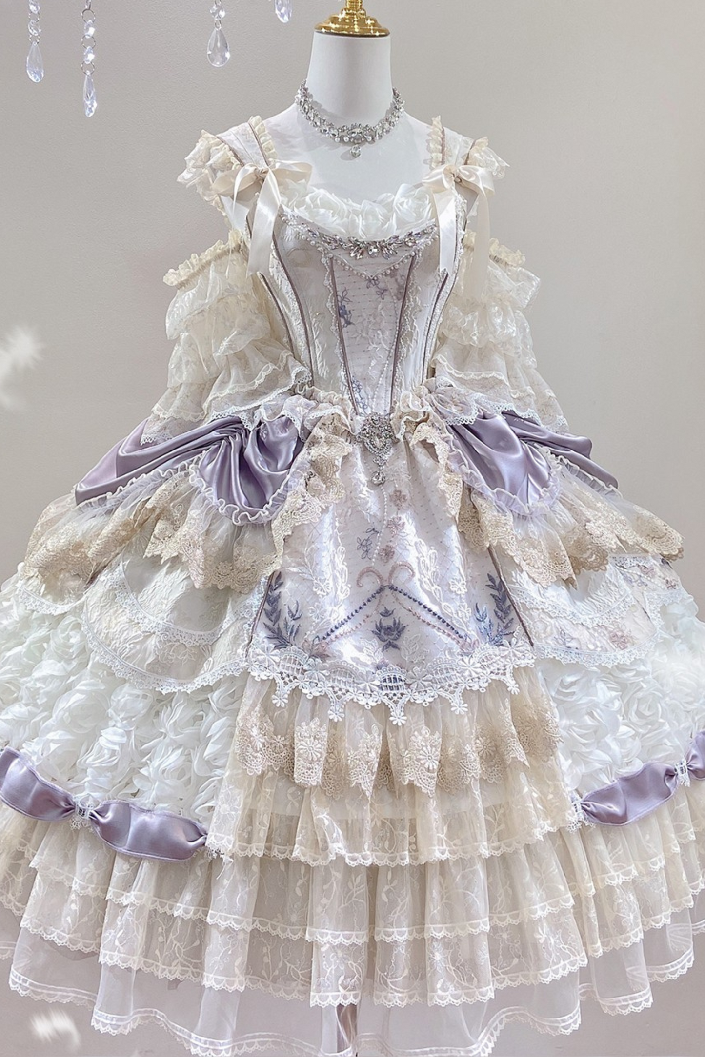 エレガントブライダルドレス＋ロリータアクセサリー