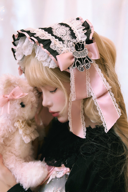 [Reservation deadline on December 18] Doll Feel Series Hair Band Bonnet Choker