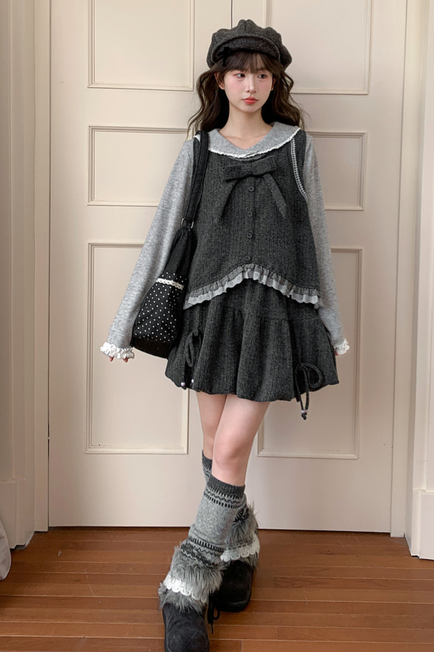 リボンフォレストガールバルーンスカート