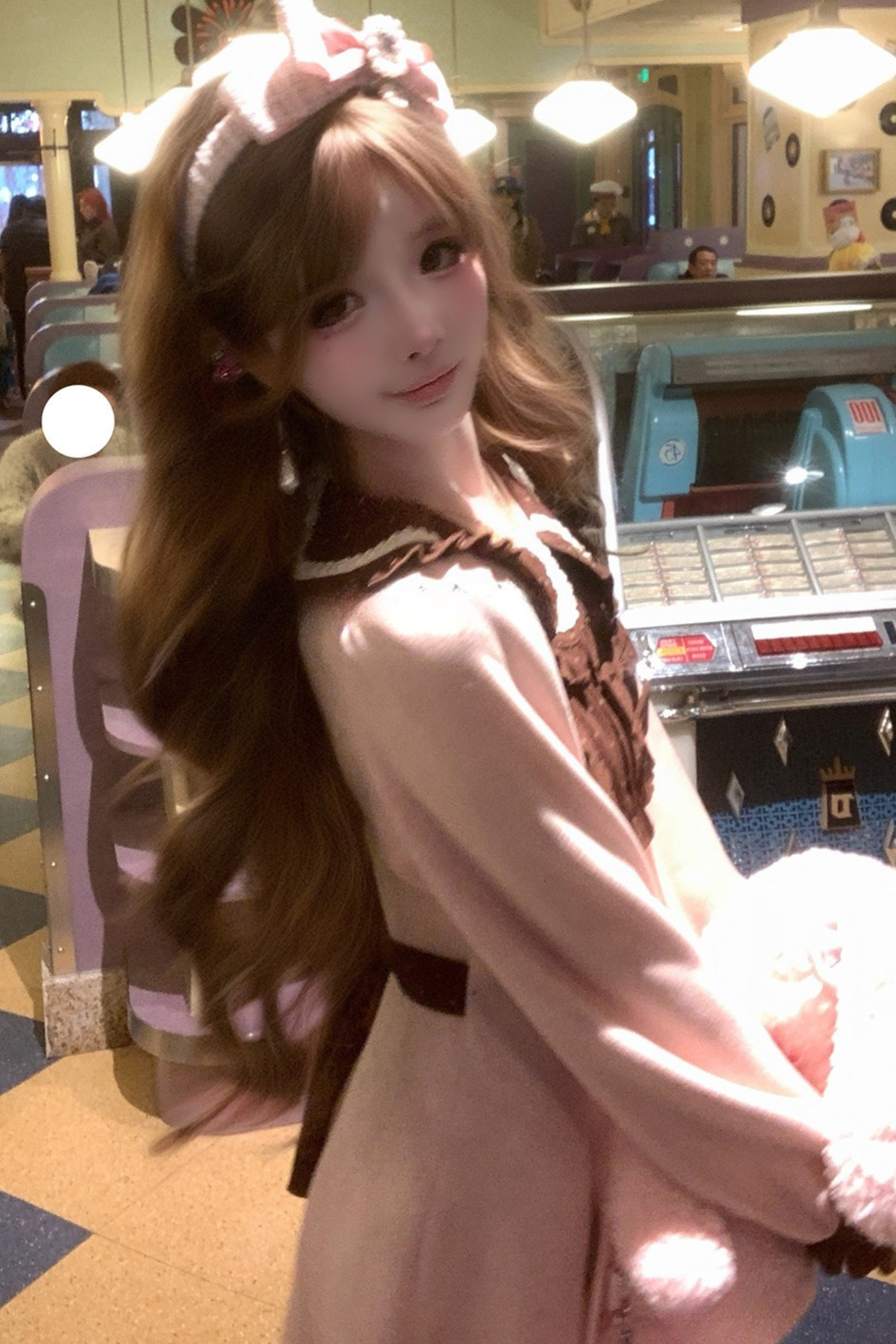 Sweet Chocolate Strawberry Dress